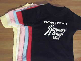 Bon Jovi Slippery When Wet Babys T Shirt Jon Lost Highway Sambora