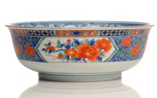 Tiffany & Co. Imari Pattern Porcelain Serving Bowl