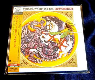 BOB MARLEY CONFRONTATION JAPAN MADE SHM MINI LP CD NEW OUT OF PRINT