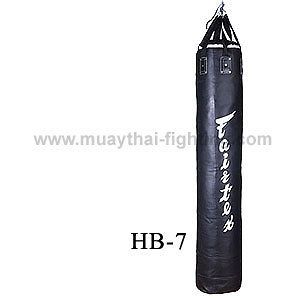 New Fairtex Muay Thai Kick Boxing K1 MMA Leather 7ft Pole Heavy Bag