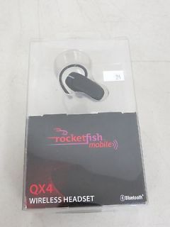 Rocketfish RF QX4 Mobile Bluetooth Headset Hands Free Universal Cell
