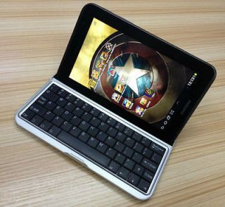 Aluminum Bluetooth Keyboard Case For Samsung Galaxy Tab2 7.0 P3100
