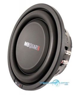 400W MAX DUAL 4 OHMS LOW PROFILE SHALLOW CAR STEREO SUBWOOFER