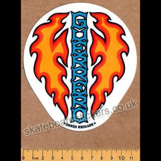 Skateboard Sticker  Tommy Guerrero Bones Brigade Official Reissue