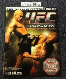 Fighting Championship  Throwdown Official Brady Games Strategy Guide