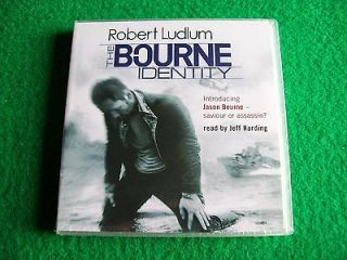 The Bourne Identity : Robert Ludlum : NEW CD AudioBook