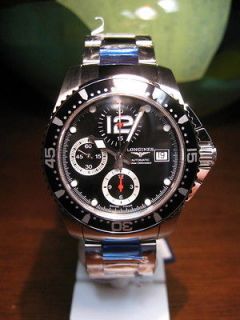 NEW Longines Sport AUTOmatic Mens Hydro Conquest Chronograph Watch L3
