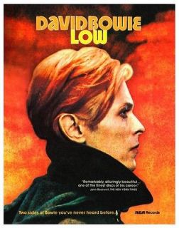 David Bowie POSTER Low **HUGE POSTER** Promo Ad Brian Eno