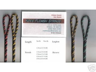 Newly listed B 50 Flemish Bow string Satisfaction Guaranteed