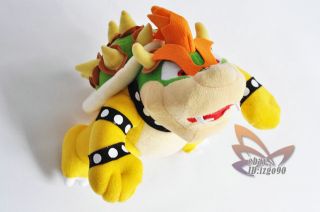 New super mario bros bowser 10plush toy doll Gift MT85