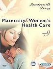 MATERNITY AND WOMENS HEALTH CARE 9E Lowdermilk Perry HC with CD rom