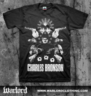 Charles Bronson Bones T shirt (Spazz Infest Power Violence MITB Slap