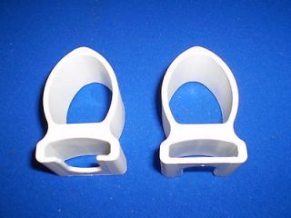 Grey Pair Zodiac*Bombard Inflatable Boat Dinghy Oar Retainers (Pair