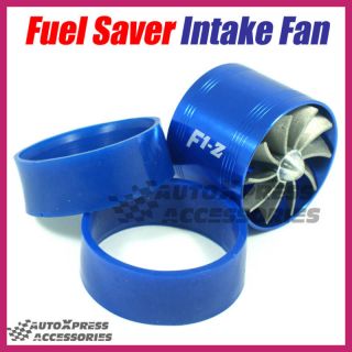 Supercharger Turbonator Air Intake Fuel Saver Turbo Fan