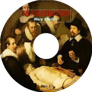 FRANKENSTEIN by Mary Shelly iPod or Iphone Audiobook CD