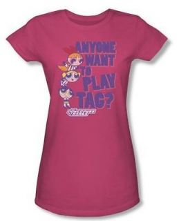 NEW Women Ladies Youth Powerpuff Girls Tag Bubbles Blossom Buttercup T