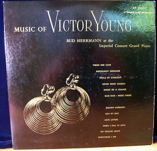 LP Music of Victor Young   Bud Herrmann at Bosendorfer Grand Piano