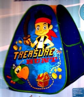 Disney Classic Hideaway Tent ~ JAKE & THE NEVER LAND PIRATES   By