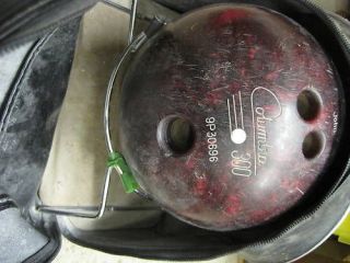 Bowling ball COLUMBIA 300 large JOHN 9P30696 + bag 6kg