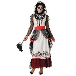 Skeleton Bride Womens Halloween Bride Costume