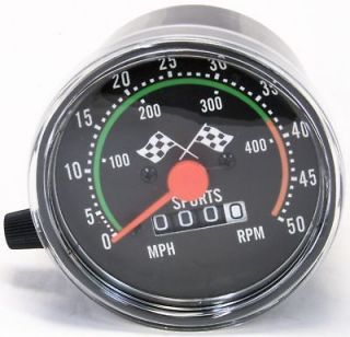VINTAGE CLASSIC STYLE BICYCLE/BIKE SPEEDOMETER/AN ALOG ODOMETER
