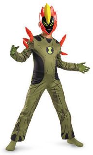 Ben 10 Swampfire Boys Alien Halloween Costumes