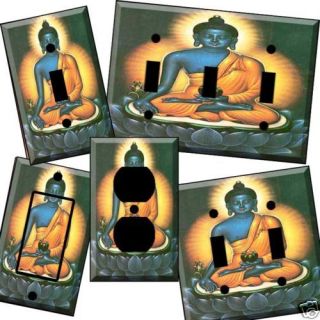 Buddha V Light Switch Cover wall plate buddah