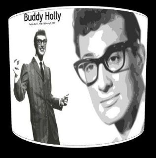 Buddy Holly Drum Lamp Shades Ceiling Light Pendant Table Lamp