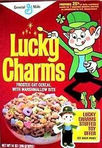 Lucky Charms fridge magnet 02 cereal series