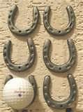 Mini Cast Iron Horseshoes Equine Horse Western Decor Craft ~SOLID`NO