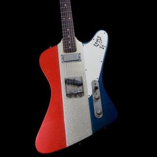 TeeByrd Custom Guitar w/Buck Owens paintjob Firebird meets Tele