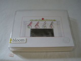 Bloom Christmas Holiday Golf Note Cards Club Covers Hanging Mantle