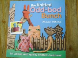The Knitted Odd bod Bunch Donna Wilson Knitting Book Pattern Estonian