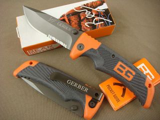 Grylls Camping Hunting Tactical Survival Folding Knife w126ktw New