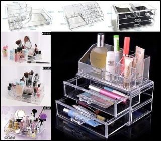 Cosmetic Organizer cabinet clear Acrylic Makeup case drawers.lipsti ck