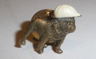 Mack Truck Pin bulld dog in Construction hat nice condition