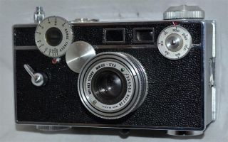 Vintage Argus Cintar 50mm Camera The Brick with Original Case