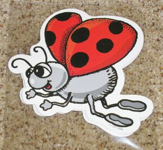 Teacher Resource: 12 Ladybug Bulletin Board Accents