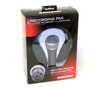 Newly listed Samson Q2U Recording Pack USB XLR Mic & HP20 Studio