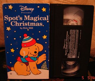 Walt Disneys SPOTS MAGICAL CHRISTMAS Vhs Video Lotsa SPOT & CHEAP