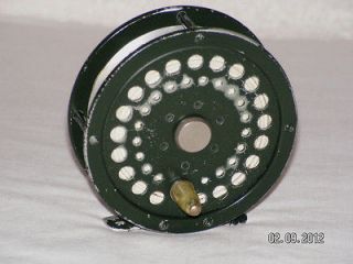 Vintage Shakespeare Russell 1895 Fly Reel GE w/ White Line fishin
