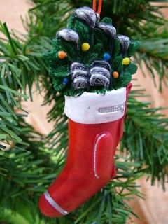 New Golf Stocking Bag Clubs Sports Christmas Ornament