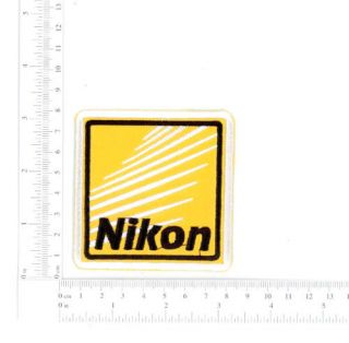 Nikon SLR DSLR Camera Bag D90 D5000 D300 Patch Badge
