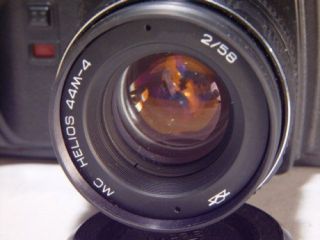 Lens MC Helios 44m 4 2/58mm + Zenit 122 body. M42.