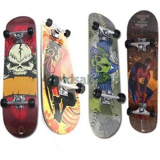 Canadian/Chine se Natural Maple Complete Skateboard 7 layer or 9 layer