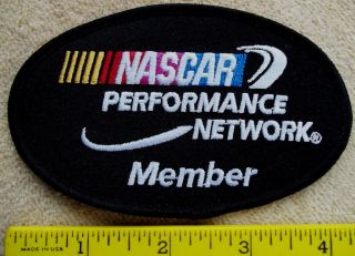 Performance Network Member sew on cloth patch for shirt or jacket NEW