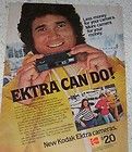 1978 MICHAEL LANDON Kodak Cameras family kids PRINT AD