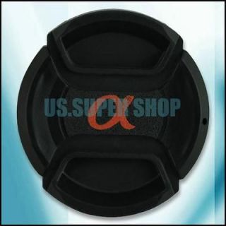 55mm Snap on Replacement Front Lens Cap Dust Cover For Sony DSLR SLR