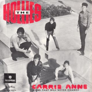 THE HOLLIES CARRIE ANNE/SIGNS THAT WILL NEVER DIFFEREN​T YUGOSLAV PS