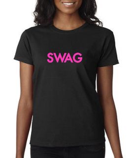 SWAG YOLO Hip Hop Rap Style Odd Future Drake Ladies Tee Shirt
